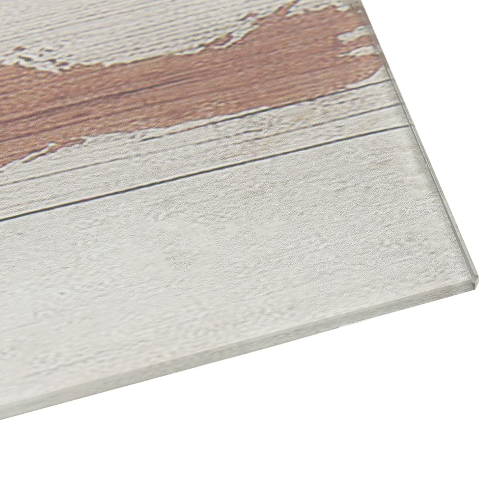 Wall Mounted Magnetic Board Glass 50x30 cm